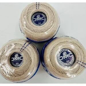 DMC Cebelia Crochet 167G 100% Mercerized Cotton Size 30 Mocha Cream 3033 (3)